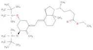 (1α,3β,5E,7E)-1,3-Bis[[(1,1-dimethylethyl)dimethylsilyl]oxy]-9,10-secochola-5,7,10(19)-triene-24-c…