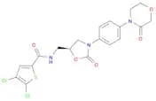 (S)-4,5-Dichloro-N-((2-oxo-3-(4-(3-oxomorpholino)phenyl)oxazolidin-5-yl)methyl)thiophene-2-carboxa…