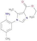 Ethyl 1-(2-amino-5-methylphenyl)-5-methyl-1H-imidazole-4-carboxylate