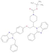 1-Piperidinecarboxylic acid, 4-[1-(2-phenyl-1H-benzimidazol-1-yl)-2-[4-[1-(phenylmethyl)-1H-benzim…
