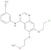 4-QuinazolinaMine, 7-(2-chloroethoxy)-N-(3-ethynylphenyl)-6-(2-Methoxyethoxy)-