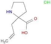 (R)--ALLYL-PROLINE HYDROCHLORIDE