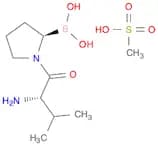 [(2R)-1-[(2S)-2-Amino-3-methylbutanoyl]pyrrolidin-2-yl]boronic acid mesylate