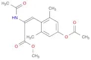Methyl (2Z)-3-[4-(acetyloxy)-2,6-dimethylphenyl]-2-acetamidoprop-2-enoate