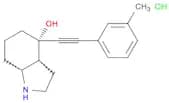 1H-Indol-4-ol, octahydro-4-[2-(3-methylphenyl)ethynyl]-, (3aR,4S,7aR)- hydrochloride