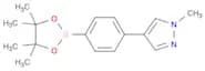 1-Methyl-4-(4-(4,4,5,5-tetramethyl-1,3,2-dioxaborolan-2-yl)phenyl)-1H-pyrazole