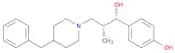 1-Piperidinepropanol, α-(4-hydroxyphenyl)-β-methyl-4-(phenylmethyl)-, [S-(R*,S*)]-