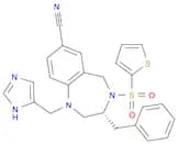 (4R)-4-benzyl-2-(3H-imidazol-4-ylmethyl)-5-thiophen-2-ylsulfonyl-2,5-diazabicyclo[5.4.0]undeca-8,1…