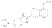 2-[(4-methoxy-3-methyl-pyridin-2-yl)methylsulfinyl]-5-pyrrol-1-yl-3H-benzoimidazole