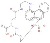 N2-[(9H-Fluoren-9-ylmethoxy)carbonyl]-N-[2-[(5-sulfo-1-naphthalenyl)amino]ethyl]-L-glutamine