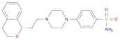 Benzenesulfonamide, 4-(4-(2-(3,4-dihydro-1H-2-benzopyran-1-yl)ethyl)-1 -piperazinyl)-, (S)-