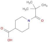 1-(2,2-Dimethylpropanoyl)piperidine-4-carboxylic acid