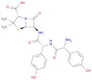 (2S,5R,6R)-6-((R)-2-((R)-2-Amino-2-(4-hydroxyphenyl)acetamido)-2-(4-hydroxyphenyl)acetamido)-3,3-d…