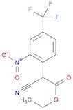 ETHYL α-CYANO-2-NITRO-4-(TRIFLUOROMETHYL)PHENYLACETATE