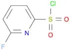 6-Fluoropyridine-2-sulfonyl chloride