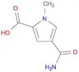 4-Carbamoyl-1-methyl-1H-pyrrole-2-carboxylic acid