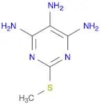 2-(Methylsulfanyl)-4,5,6-pyrimidinetriamine