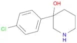3-(4-Chlorophenyl)piperidin-3-ol