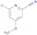 6-chloro-4-methoxy-pyridine-2-carbonitrile