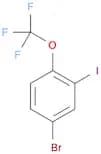 4-Bromo-2-iodophenyl trifluoromethyl ether, 4-Bromo-2-iodo-α,α,α-trifluoroanisole