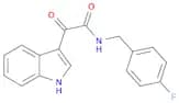 N-[(-4-Fluorophenyl)methyl]-α-oxo-1H-indole-3-acetamide