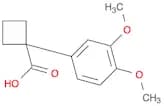 1-(3,4-dimethoxyphenyl)cyclobutane-1-carboxylic acid