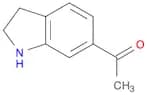 Ethanone, 1-(2,3-dihydro-1H-indol-6-yl)- (9CI)