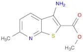 Thieno[2,3-b]pyridine-2-carboxylic acid, 3-aMino-6-Methyl-, Methyl ester