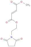 4-O-[2-(2,5-dioxopyrrolidin-1-yl)ethyl] 1-O-methyl (E)-but-2-enedioate