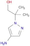 2-(4-Aminopyrazol-1-yl)-2-methylpropan-1-ol