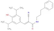 (E)-2-Cyano-3-(4-hydroxy-3,5-diisopropylphenyl)-N-(3-phenylpropyl)acrylamide