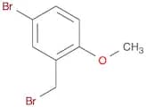 4-Bromo-2-(bromomethyl)-1-methoxybenzene