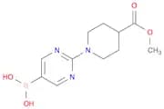 (2-(4-(Methoxycarbonyl)piperidin-1-yl)pyrimidin-5-yl)boronic acid