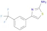 2-​Thiazolamine, 4-​[3-​(trifluoromethyl)​phenyl]​-