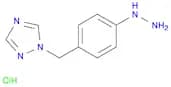 1-[(4-Hydrazinophenyl)methyl]-1H-1,2,4-triazole HCl