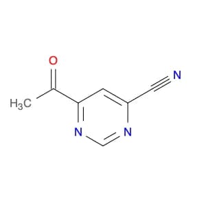 6-Acetylpyrimidine-4-carbonitrile