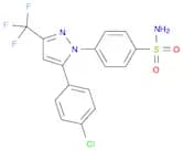 4-[5-(4-CHLOROPHENYL)-3-(TRIFLUOROMETHYL)-1H-PYRAZOL-1-YL]BENZENESULFONAMIDE