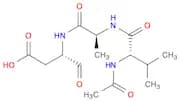 (S)-3-((S)-2-((S)-2-Acetamido-3-methylbutanamido)propanamido)-4-oxobutanoic acid