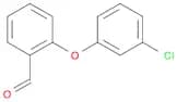 2-(3-Chlorophenoxy)benzenecarbaldehyde