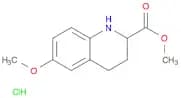 6-Methoxy-1,2,3,4-tetrahydro-quinoline-2-carboxylic acid methyl ester hydrochloride