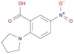 5-Nitro-2-(pyrrolidin-1-yl)benzoic acid