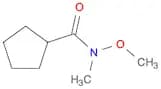 Cyclopentanecarboxamide, N-methoxy-N-methyl- (9CI)