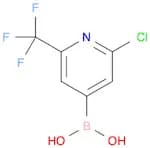 6-TrifluoroMethyl-2-chloropyridine-4-boronic acid
