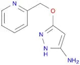 5-(Pyridin-2-ylmethoxy)-1H-pyrazol-3-amine