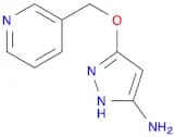 5-(Pyridin-3-ylmethoxy)-1H-pyrazol-3-amine
