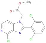 Methyl 2-(4-chloro-2-(2,6-dichlorophenyl)-1H-imidazo[4,5-c]pyridin-1-yl)acetate