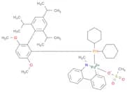 Methanesulfonato(2-dicyclohexylphosphino-3,6-dimethoxy-2',4',6'-tri-i-propyl-1,1'-biphenyl)(2'-met…