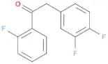 2-(3,4-difluorophenyl)-1-(2-fluorophenyl)ethanone