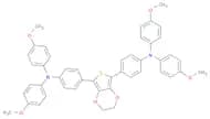 4,4'-(2,3-Dihydrothieno[3,4-b][1,4]dioxine-5,7-diyl)bis(N,N-bis(4-methoxyphenyl)aniline)