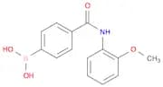 {4-[(2-methoxyphenyl)carbamoyl]phenyl}boronic acid